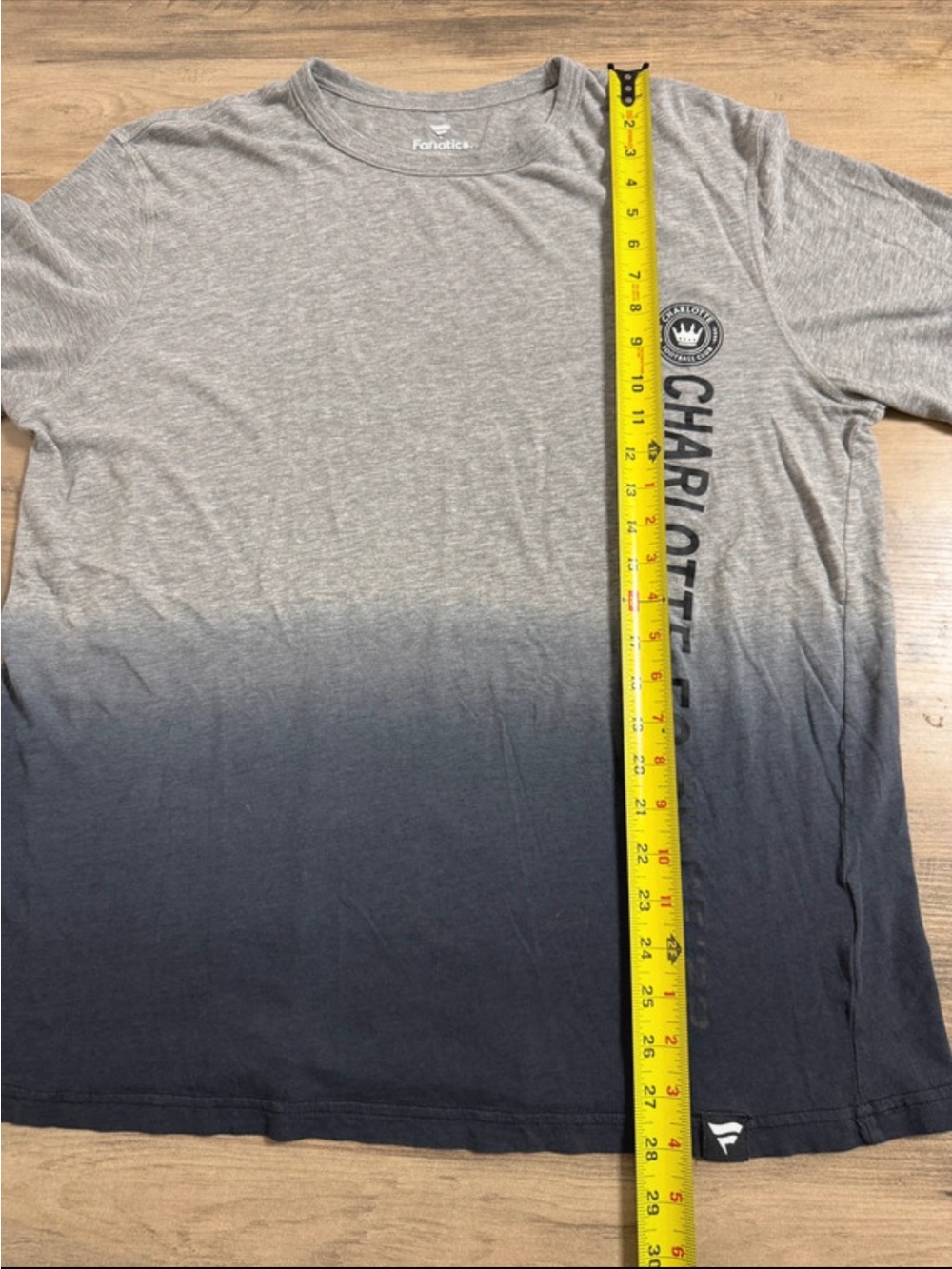 Charlotte FC Dip Dye T Shirt - Picture 5 of 6
